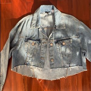 Jean cropped jacket